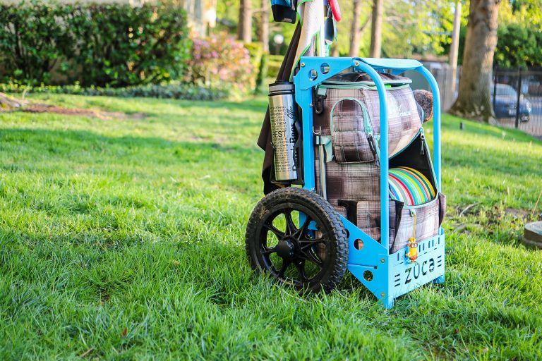 Zuca backpack cart review Sacramento Disc Golf